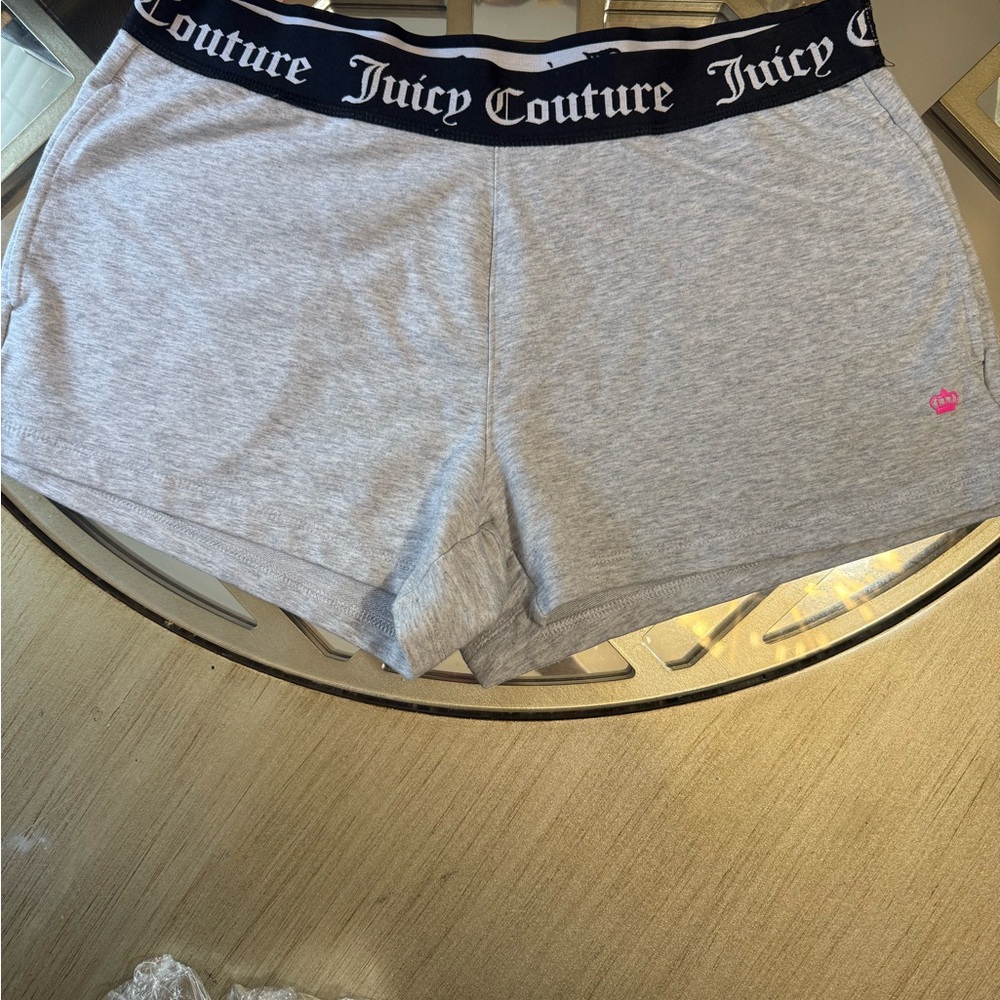 Juicy Couture Light Gray Lounge Shorts